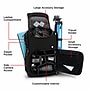 GOgroove Full-size DSLR Camera Backpack, Black (GGBCCBK100BKWS)~#|#~63D6235D-0261-4962-8A065821B37398FB_sc7