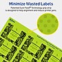 Avery Laser/Inkjet Multipurpose Rectangle Labels, 2" x 2-5/8", Bright Green, 600/Pack (94235)~#|#~63D67C95-A9BA-43A4-97DF637E536B998C_sc7