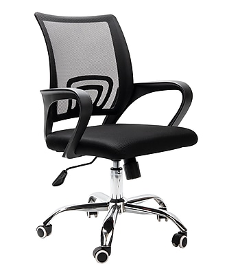 Mind Reader Ergonomic Mesh Swivel Computer and Desk Chair, Black (OFFCHAIR-BLK) Simolary simolary.com