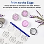 Avery Print-to-the-Edge Laser/Inkjet Round Labels, 2" Dia, Glossy Clear, 120 Labels/Pack (22825)~#|#~63E5166B-E0E3-43FE-9918FB994EFCA5D1_sc7