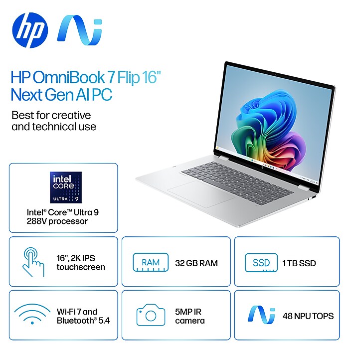 HP OmniBook 7 Flip 16
