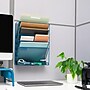 Mind Reader 5-Pocket Metal Mesh Mountable Wall File, Letter Size, Turquoise (MAGSTACK-TUR)~#|#~63ED34F4-520C-47B4-83B25938248C6DF3_sc7
