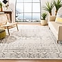 Safavieh Tulum Collection 8' x 10' Rectangle Indoor Area Rug, Machine Made, Ivory/Grey (TUL268A-8)~#|#~63F05779-3EB8-4E04-B24CB58BADC8BE17_sc7
