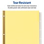 Avery Big Tab Insertable Paper Dividers, 5 Tabs, Yellow (11110)~#|#~63F0F11A-A36E-4F5A-8D345686595C23A7_sc7