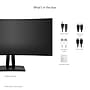 ViewSonic ColorPro 38" Curved 4K Ultra HD 60 Hz LED Monitor, Black (VP3881A)~#|#~63F38A57-2905-4C59-A348A466703E6F4F_sc7