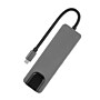 SaharaCase Aluminum 5-in-1 USB-C Hub Adapter for  PC & Mac Laptops (LT00073)         ~#|#~63F4821B-F916-42BB-B08132948C489255_sc7
