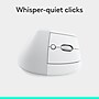 Logitech Lif Vertical Wireless Ergonomic  Optical Mouse, Off-White (910-006469)~#|#~63F5B75F-8BA3-4A15-B98F320B8A3DFA06_sc7