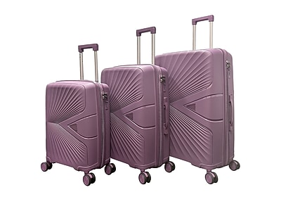Tucci SICUREZZA 3-Piece Hardside Spinner Luggage Set