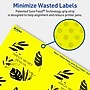 Avery Laser/Inkjet Round Multipurpose Labels, 3" Dia., Neon Yellow, 60/Pack (94513)~#|#~63FB0744-CA0B-4046-97C787520FED09A6_sc7