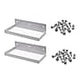 Triton Products DuraHook 12" W x 6" D White Steel Pegboard Shelf, 2/Set (76126W-2)~#|#~63FD0B43-0A72-4702-95ED58EDC06E9D70_sc7