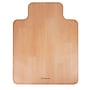 Mind Reader Hard Floor Chair Mat with Lip, 36" x 48'', Brown PVC (WDOFFCMAT-BRN)~#|#~63FEA26C-5B57-46EE-91311FECB71C4709_sc7