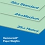 Hammermill 11" x 17" Colored Copy Paper, 20 lbs., Green, 500 Sheets/Ream, 5/Reams (102186CT)~#|#~640103B7-54D7-4065-B61DF9C86DD10CAF_sc7
