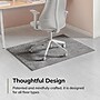Anji Mountain Rug'd Carpet & Hard Floor Chair Mat, 36" x 48", Burlington Gray (AMB9041)~#|#~640378D7-854A-4BFE-9E039E1E387A5056_sc7