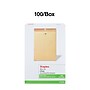 Staples Kraft Clasp & Moistenable Glue Catalog Envelopes, 10" x 13", Brown, 100/Box (ST187039-CC)~#|#~64077885-4508-4381-99C4EE9BDC3390F0_sc7