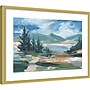 Amanti Art Pastel Lake View I by Ethan Harper Wood Framed Wall Art Print, 25"W x 19"H (A42679040933)~#|#~6407AB04-D771-49FD-869E8C80CF514877_sc7