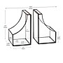 Mind Reader Metal Terrarium Bookends, 6.25", Black (GLBOOK2-BLK)~#|#~641D8C10-97F4-4D50-87F57597BFE007B4_sc7