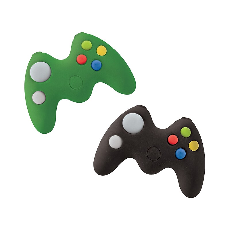 Party City Level Up Game Controller Erasers, 8/pack (AM3901538-NS) image 1
