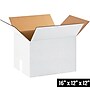 16" x 12" x 12" Shipping Boxes, White, 25/Bundle (161212W)~#|#~642256D3-00FF-422D-A8A6CFEF80C81E5B_sc7