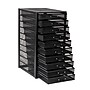 Mind Reader 10-Compartment Metal Mesh File Storage Drawers, Black (10CABMESH-BLK)~#|#~642524AC-5C3F-479A-82030F85C4FA93F6_sc7