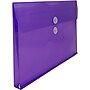 JAM Paper Premium Plastic Document File, 1 Pocket, Legal, Purple, 3/Pack (219B1pux3)~#|#~64277695-2472-472A-825E4607DC95D5A1_sc7