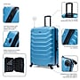 InUSA Endurance 33.27" Hardside Suitcase, 4-Wheeled Spinner, TSA Checkpoint Friendly, Teal (IUEND00XL-TEA)~#|#~64278169-21A0-4A09-88F3AAFBFF19594A_sc7