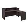 Bush Business Furniture Arrive 72"W L Shaped Reception Desk with Counter, Storm Gray (ARV009SG)~#|#~642CED03-B62B-418C-8283F7DEA6D4025D_sc7