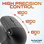 Delton S38 Wireless Ergonomic Optical Mouse, Black (DMS38-WB)~#|#~6430B36C-CCC7-4771-92C7AC9147CE5EB3_sc7