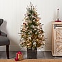 Nearly Natural Frosted Artificial Christmas Tree Pre-Lit, 4' (T3037)~#|#~64313CFA-E88C-4A05-B67D068BB688BF59_sc7