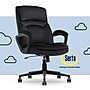 Serta Comfort Classic Ergonomic Velvet Fabric Swivel Executive Chair, Black (CCHR10005D)~#|#~64320298-8C04-4F5A-A2C42E9D62BBAD07_sc7