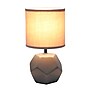 Simple Designs 10.24" LED Table Lamp, Gray (LT2065-GRY)~#|#~64321DFF-D2A7-42C2-BB3486B6BEC99944_sc7