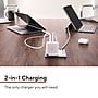 Staples TECH GaN USB-A/USB-C Wall Charger, 37W, White (ST62324-CC)~#|#~64368261-07FA-44E0-9E0567BD851330DD_sc7