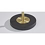 Adesso Hazel 65" Antique Brass Floor Lamp with Round Frosted Shade (4278-21)~#|#~64373361-8F67-47F6-83823335126B02EC_sc7