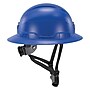 Ergodyne Skullerz 8963 PC-ABS Type II, Class E, 6-point Ratchet Suspension Full Brim Safety Helmet, Blue (60543)~#|#~64390E40-45E8-4A84-81A0D768EDE3FCE3_sc7