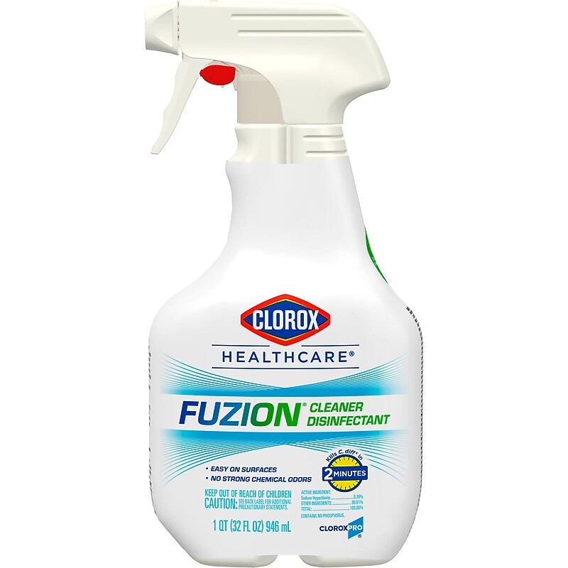 Clorox Healthcare Fuzion Cleaner Disinfectant Spray, 32 fl. Oz. (31478) image 1