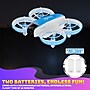 Contixo F15 Astro Mini Drone with 2.4" Screen Remote, Dual Camera, Live Video Display, Optical Flow Hover, Blue~#|#~643C5ED2-E47D-4097-A3A3126BAB75FF88_sc7