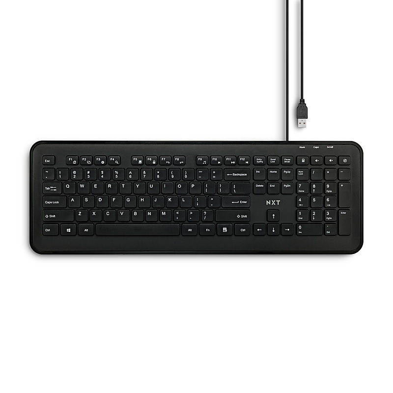 NXT Technologies™ Keyboard, Black (NX60880) image 1