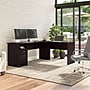 Bush Furniture Cabot 72"W L Shaped Computer Desk with Drawers, Espresso Oak (CAB051EPO)~#|#~643F2B5B-9C5B-4350-88B1DDD23CF4B127_sc7
