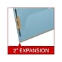 Medical Arts Press Pressboard Classification Folder, 2" Expansion, Letter Size, Blue, 25/Box (DV-T42-02-3BLU)~#|#~644152A4-5A42-42BD-9C5144D2DF79752E_sc7