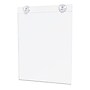 Staples Acrylic Window Sign Holder with Suction Cups, 8.5" x 11", Clear (ST63185)~#|#~644320FD-CD36-4404-84A3D773914D44A2_sc7