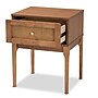 Baxton Studio Ramiel 18.7"W x 15.7"D Wooden Nightstand, Natural Brown/Gold (215-12425-HiT)~#|#~64451FE4-98A7-4845-8EE5828C69B7CA6C_sc7
