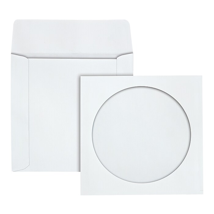 Quality Park Open End CD/DVD Envelopes, 5
