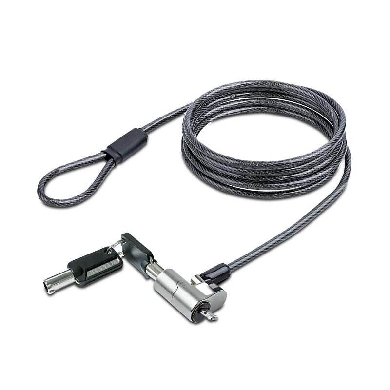 StarTech Nano Key Anti-Theft Laptop Cable Lock, 6' (NANOK-LAPTOP-LOCK) image 1