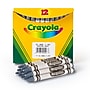 Crayola Bulk Crayons, Gray, 12/Pack, 6 Packs/Bundle (BIN520836052-6)~#|#~64588F90-F75D-4DAB-B96E05D3BA9E6189_sc7