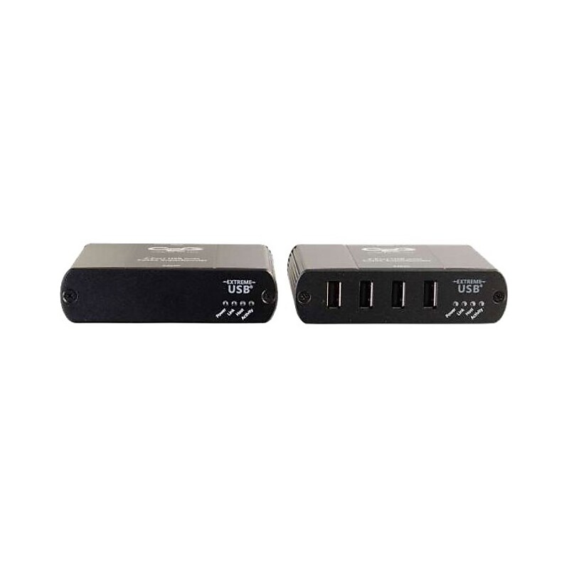 C2G 4 Port USB 2.0 Over CAT5 Extender (34020) image 1