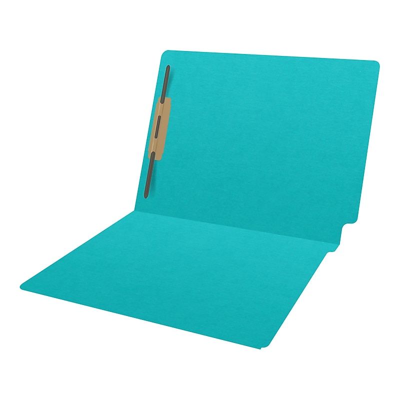 Medical Arts Press Classification Folder, 3/4" Expansion, Letter Size, Blue, 40/Box (S-09461-LBL) image 1