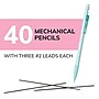BIC Xtra Smooth Mechanical Pencils, 0.7mm, #2 Medium Lead, 40/Pack (MP40TX-BLK)~#|#~6469B123-848F-4AFB-870C17205D785AF1_sc7