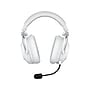 Logitech PRO X 2 LIGHTSPEED Wireless Bluetooth Stereo Gaming Over-the-Ear Headset, 3.5mm, White (981-001268)~#|#~646B92E6-A6A5-4E56-A2B7BA63A5C95C67_sc7