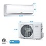 Black & Decker Mini Split 230-Volt 17000 BTU Wall Air Conditioner with Remote, WiFi Enabled, White (BSA1720TC)~#|#~6471BBA8-6EA1-4D26-A774E56F24A37CC5_sc7
