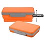 Lockermate By Bostitch Latch Pencil Pouch, Orange/Gray (23124-OG21-DM)~#|#~647753F0-9A46-4C6D-88368F0BD8021BD4_sc7