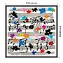 Amanti Art Floral Music Notes by Jenny Frean Framed Canvas Wall Art Print, 30" x 30" (A42678027404)~#|#~64777F58-5723-4FEA-832AADC16403182E_sc7